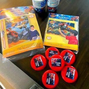 Blaze and the monster machines party decorations